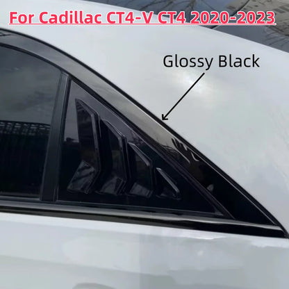 Louver Shutter Cover Side Window for Cadillac CT4-V (2020–2023)