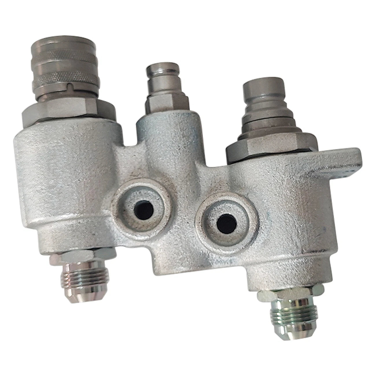 Hydraulic Block Quick Coupler for Bobcat 6678076 (Fits Various Models)