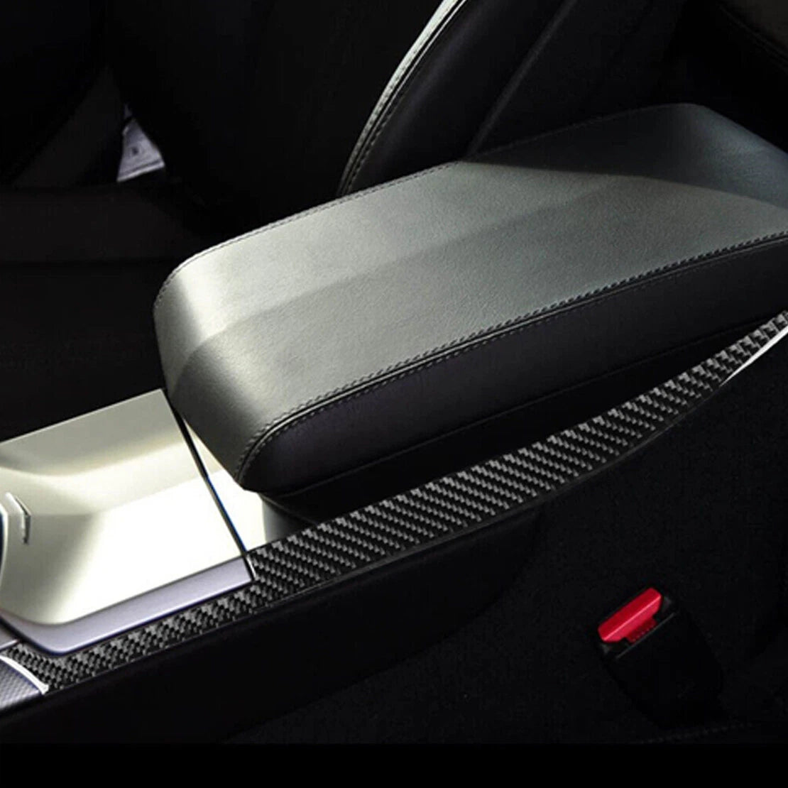 Carbon Fiber Interior Console Side Cover for Cadillac CTS (2008-2013)