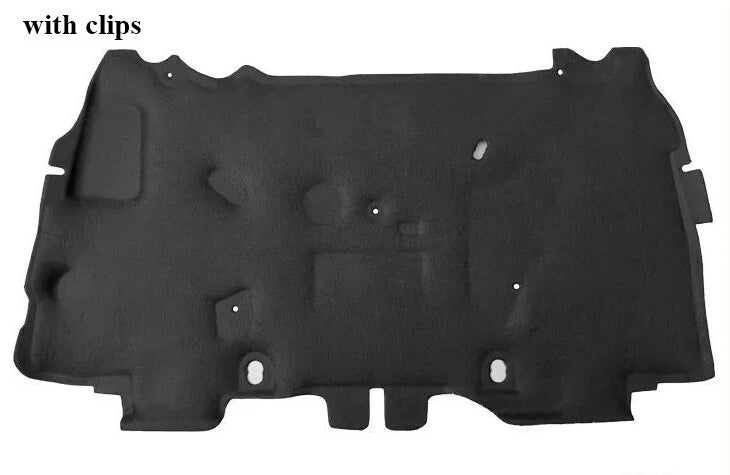Engine Hood Insulation Pad Heat Shield Sound Trim for Jeep Wrangler (2007–2017)
