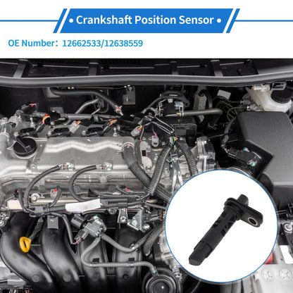 1 Pc Crankshaft Position Sensor for Chevy Cruze 1.4 (2017-2019)