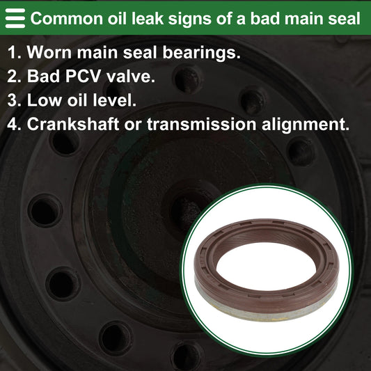 1 Pc Front Crankshaft Oil Seal for Chevrolet Cruze (2010-2015)