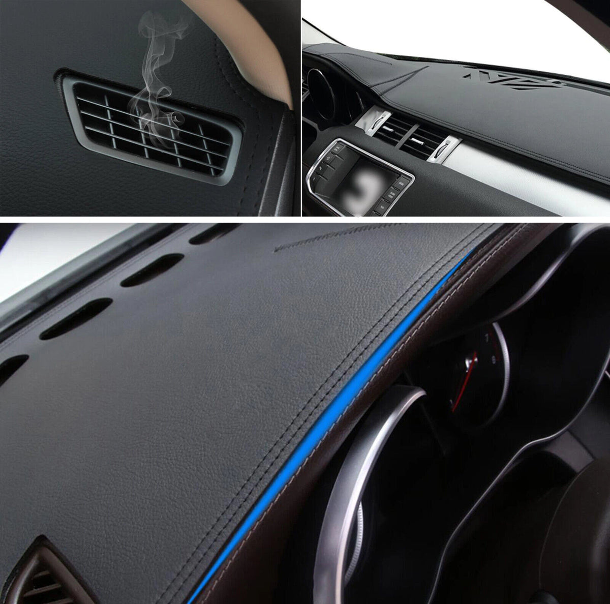 Car Leather Dashboard Cover Pad for Hyundai Sonata (2020–2023)