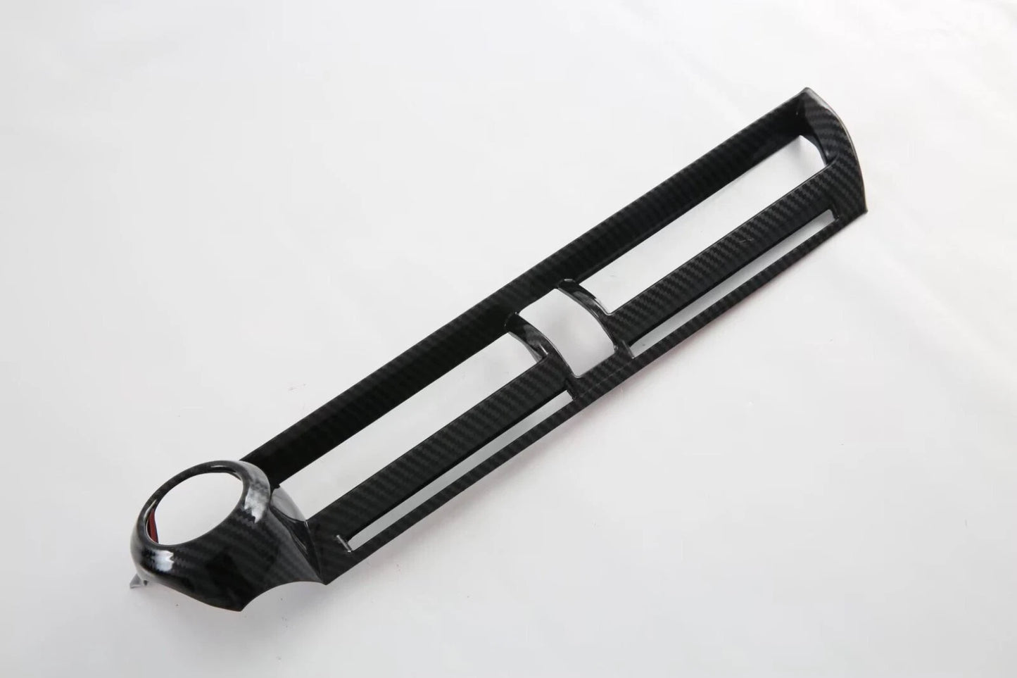 LHD Carbon Fiber Center Air Vent Outlet Cover Trim for Toyota Prius (2023-2024)