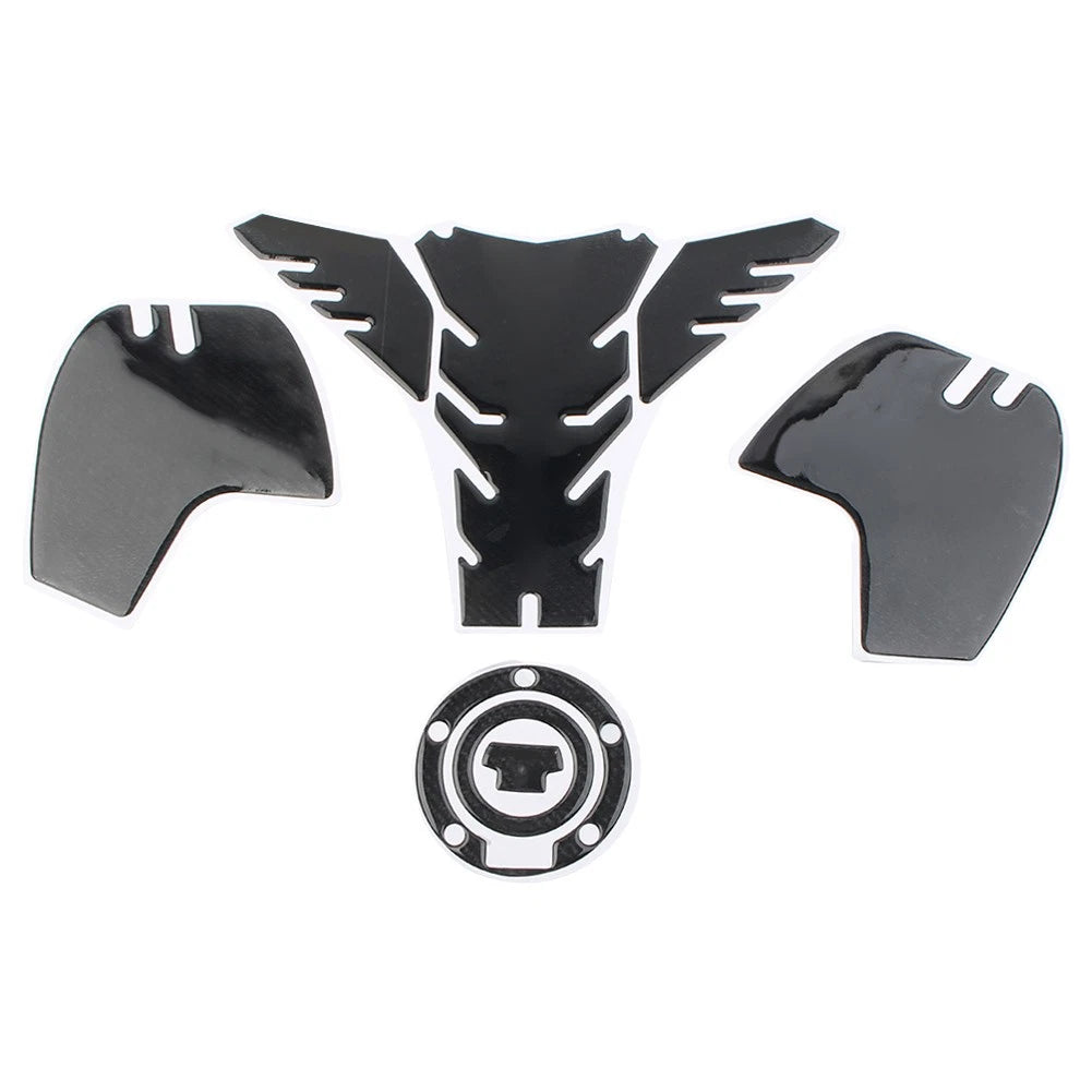 3D Carbon Fiber Tank Pad Decal for Yamaha MT-09 (2014-2023)