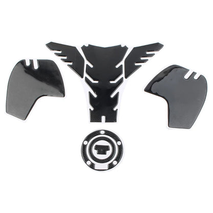 3D Carbon Fiber Tank Pad Decal for Yamaha MT-09 (2014-2023)