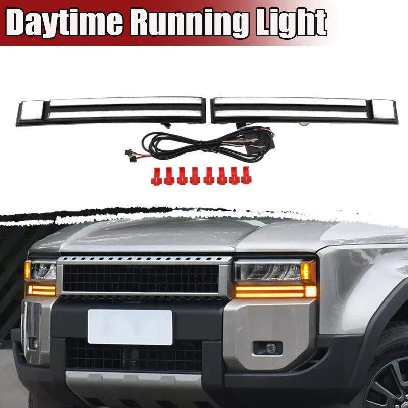 LED DRL Daytime Running Lights for Land Cruiser Prado J250 LC250 (2024-2025)