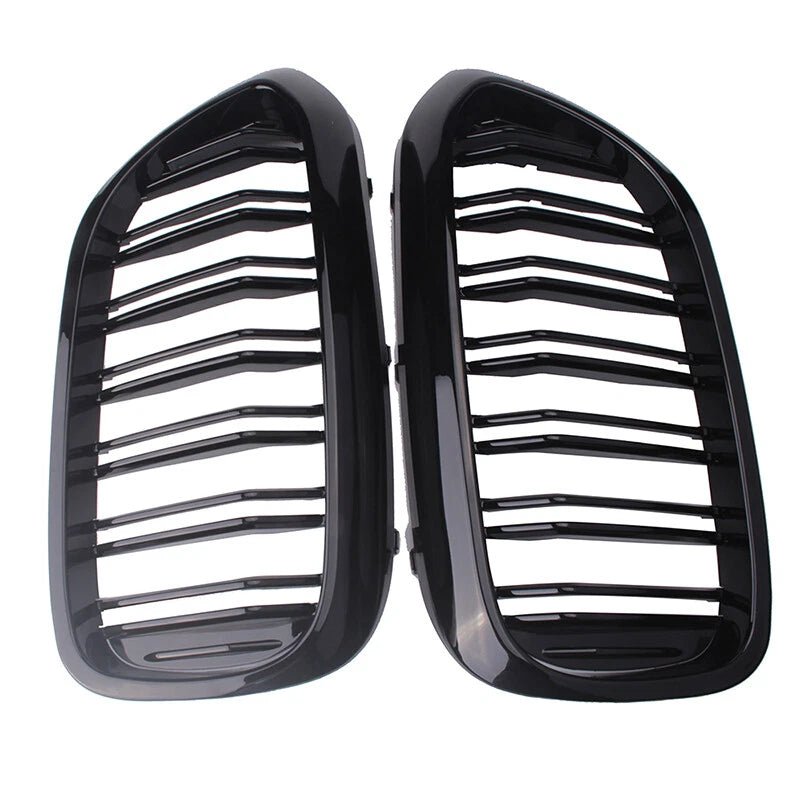 Shiny Black Front Kidney Grille for BMW G30 G31 5-Series 2017-2018