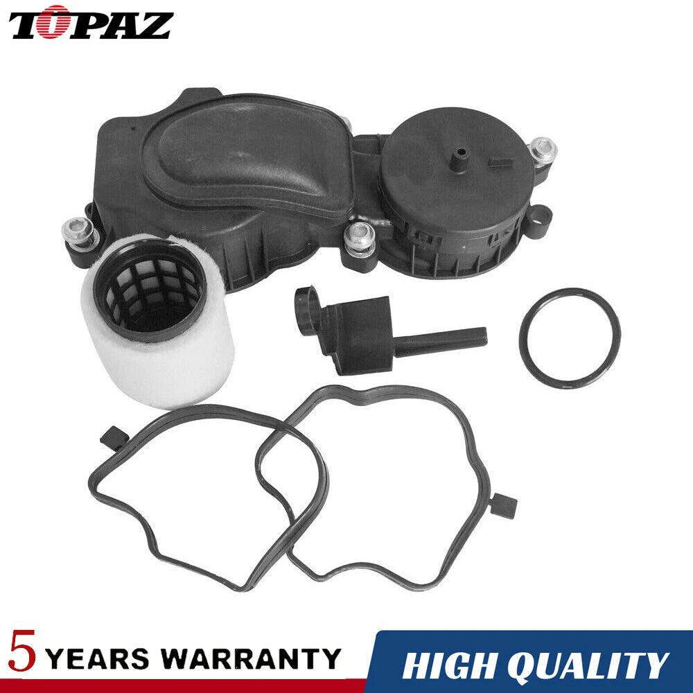 PCV Crankcase Oil Vent Breather Filter Kit for BMW M57 E39 E46 X5 E53 (2000-2006)
