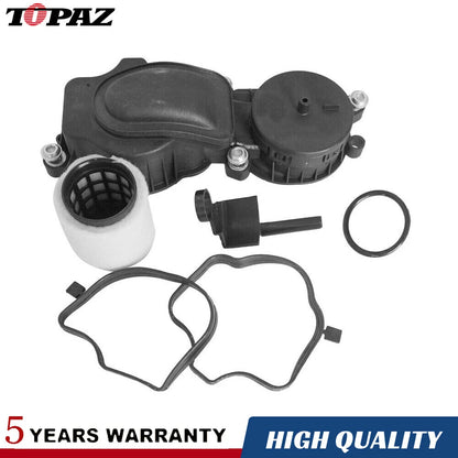 PCV Crankcase Oil Vent Breather Filter Kit for BMW M57 E39 E46 X5 E53 (2000-2006)