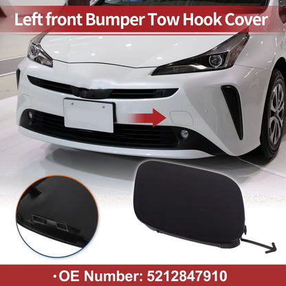 Left Front Tow Hook Cover for Toyota Prius (2019-2022) 1 Pc