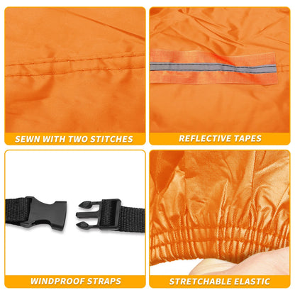 Car Cover for BMW X5 Orange Cotton with Zipper