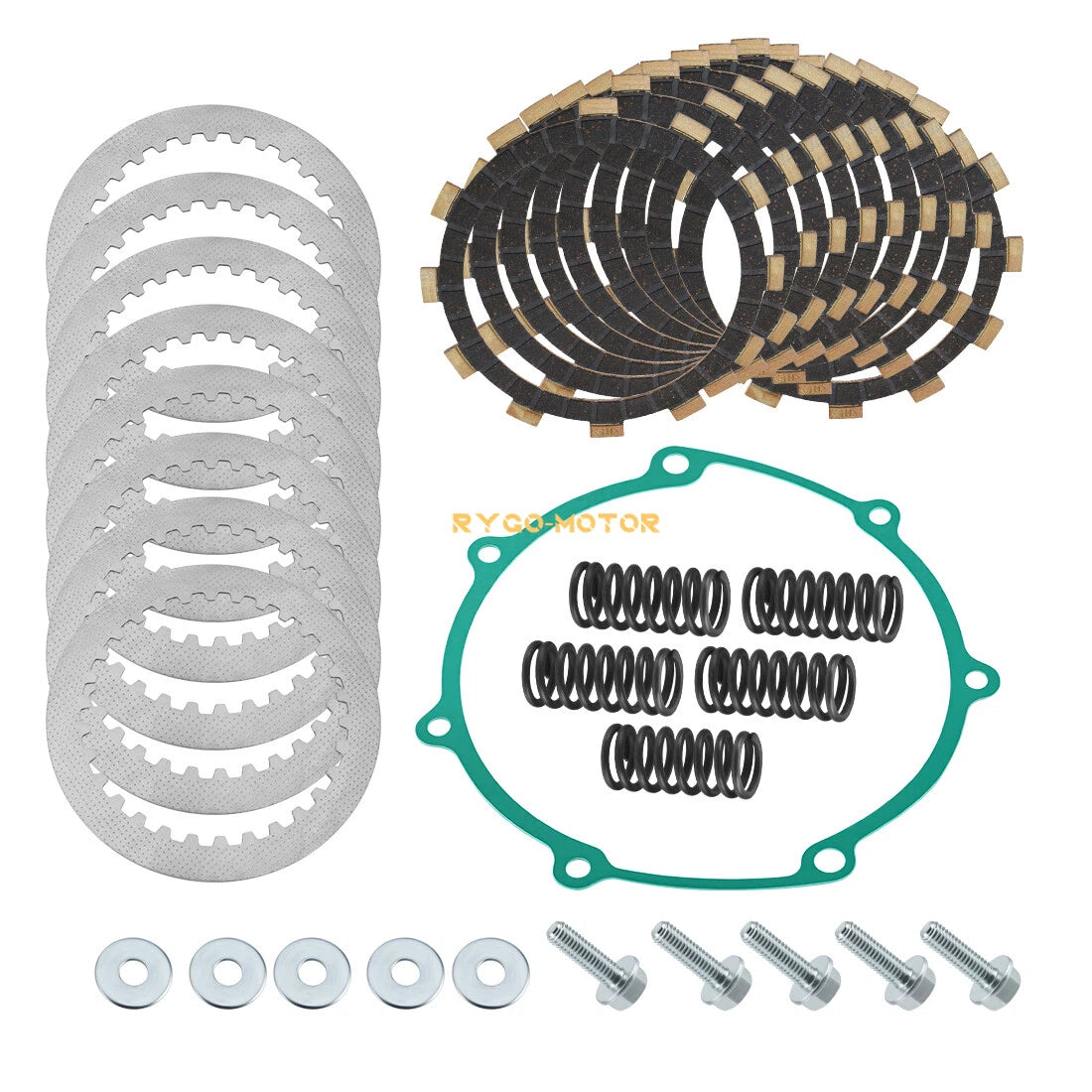 Clutch Steel Plates & Gasket for Yamaha YZ250F/WR250F (2001–2013)