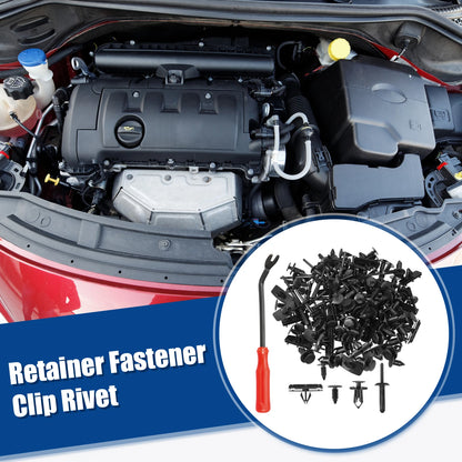 120 Pcs Retainer Fastener Clips for Jeep Wrangler (No Year Specified)