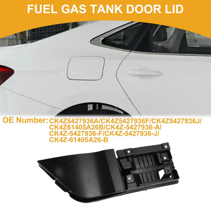 Black Fuel Tank Door Cap for Ford Transit Van 150 250 350 (2014-2023)