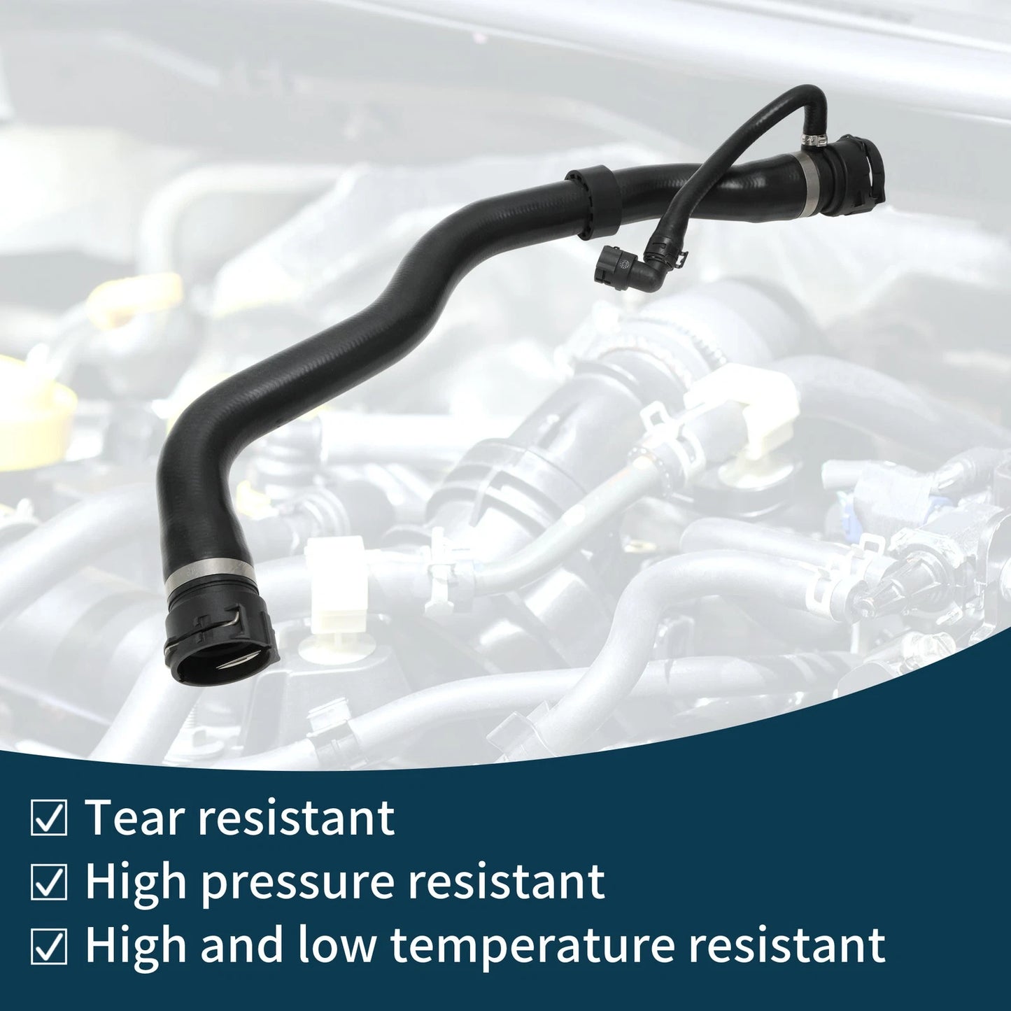 Radiator Hose for BMW X3 E83 3.0d (2004-2008) Cooling Liquid Pipe