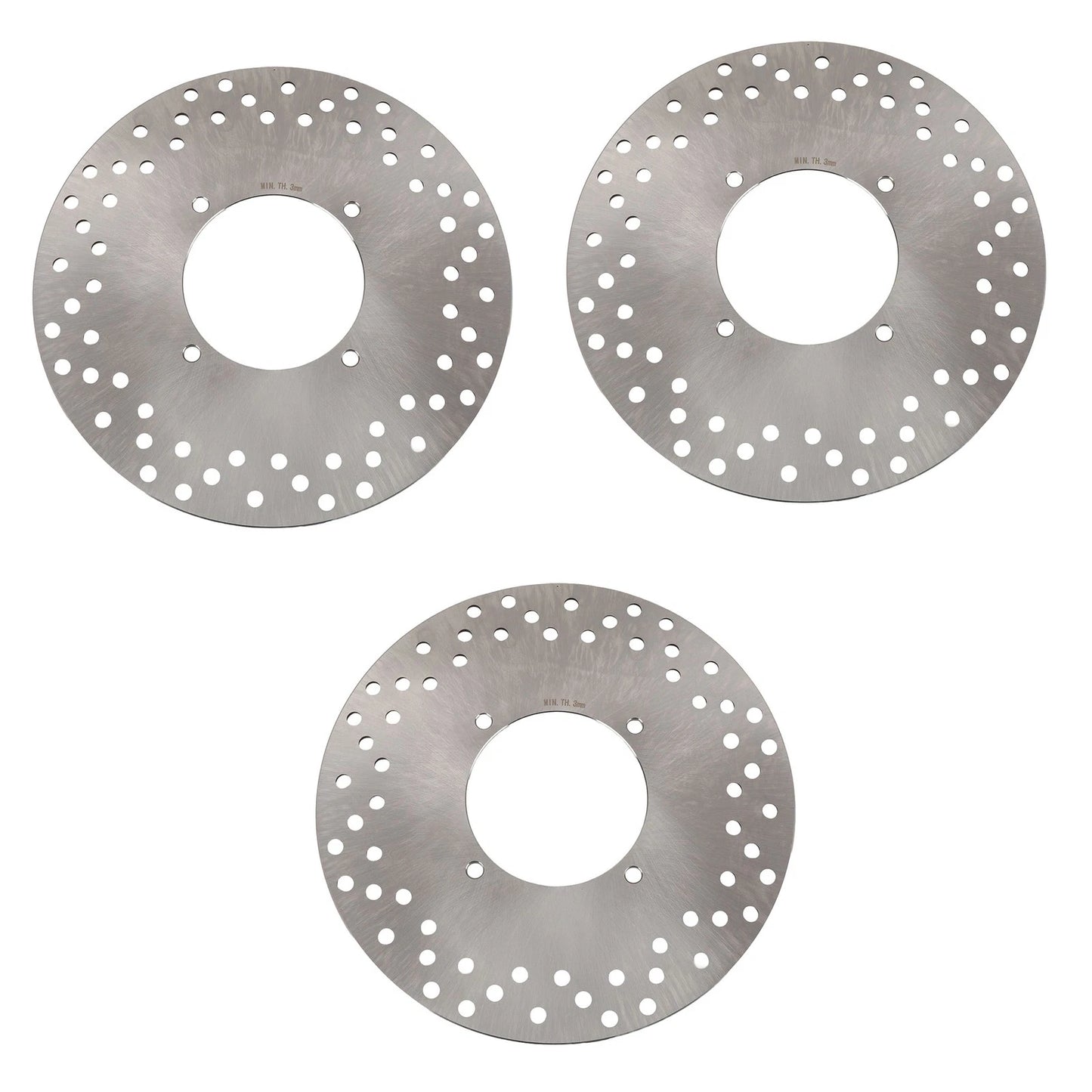 2 x Front & Rear Disc Brake Rotors for Arctic Cat MudPro (2010–2019)