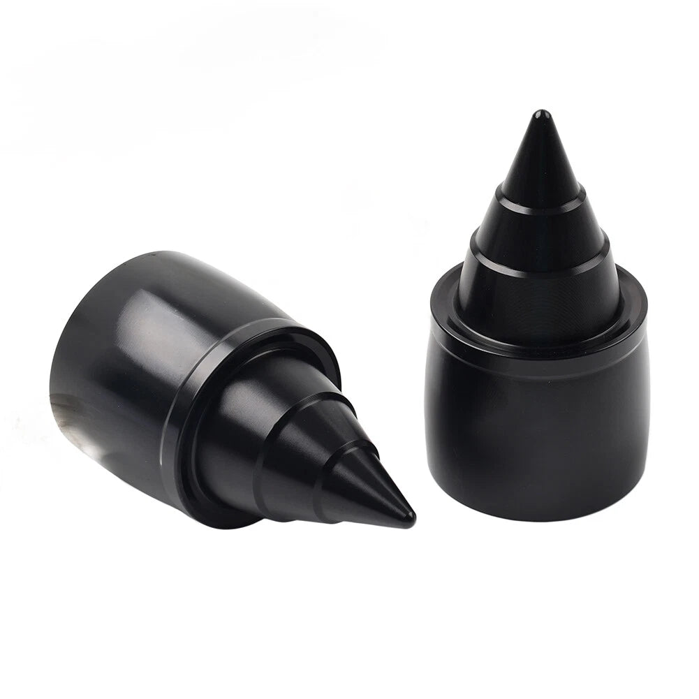 Front Axle Nut Caps for Harley Touring Road Street Glide Softail Sportster