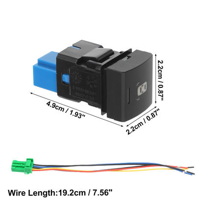 1 x Hole Expansion Port Switch Sensor with Wire for Toyota Vehicles