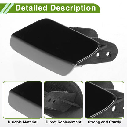 Front Left Washer Nozzle Cover for BMW 320i (2013-2018) - Black Cap