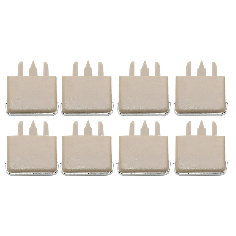 8Pcs Car Air Conditioning Vent Blade Clips for Universal Use