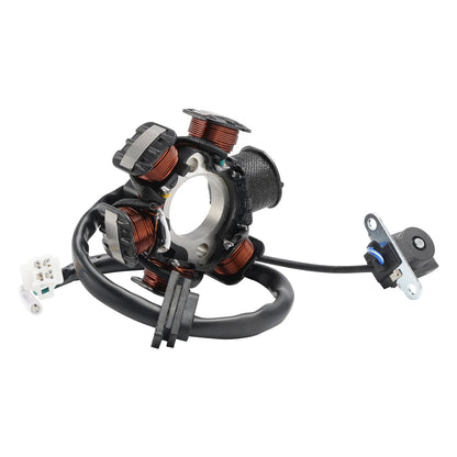 6 Pole Stator Alternator for Kymco Activ 110, 50 SR, Unik 110, Nexxon 50