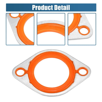Aluminum Silicone Thermostat Water Neck Housing Gasket Seal for Chevy SBC BBC