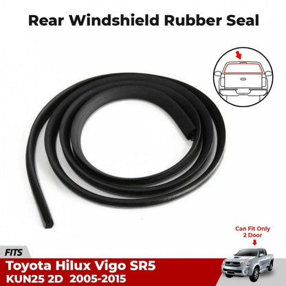 Rear Windscreen Glass Seal Belt Fit Toyota Hilux Vigo 2D KUN15 Ute Truck 2005-15