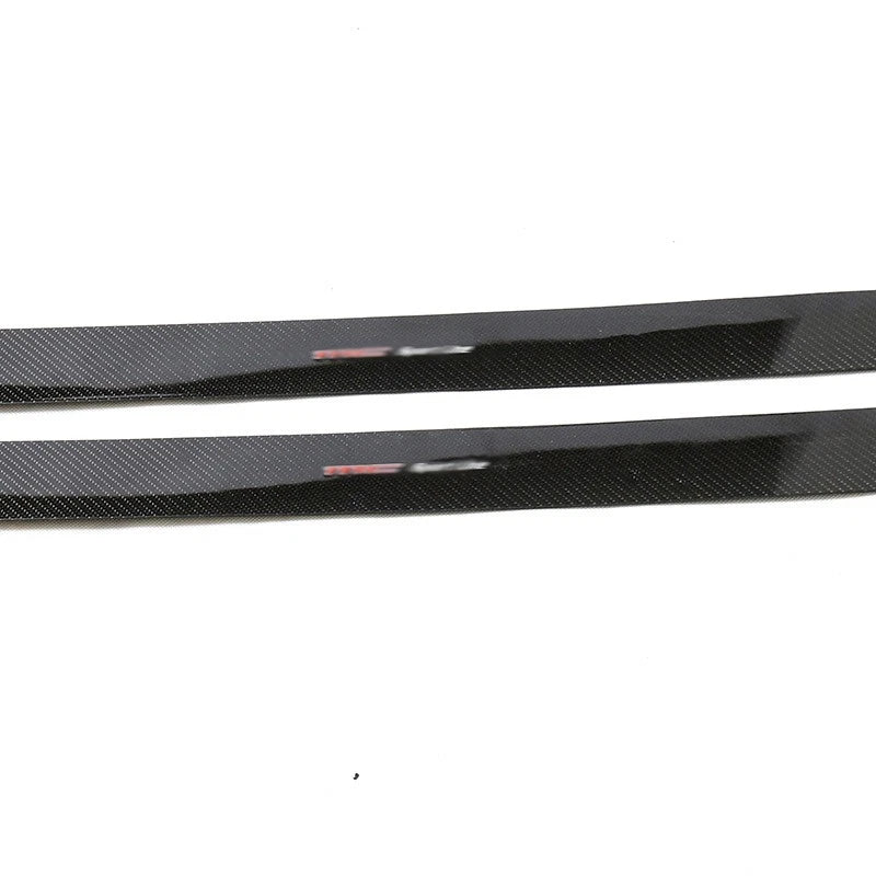 100% Carbon Fiber Door Sill Guard Plate Trim for Maserati GranTurismo GC 2008-19