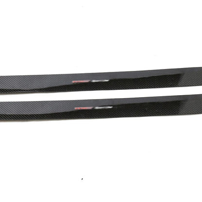 100% Carbon Fiber Door Sill Guard Plate Trim for Maserati GranTurismo GC 2008-19