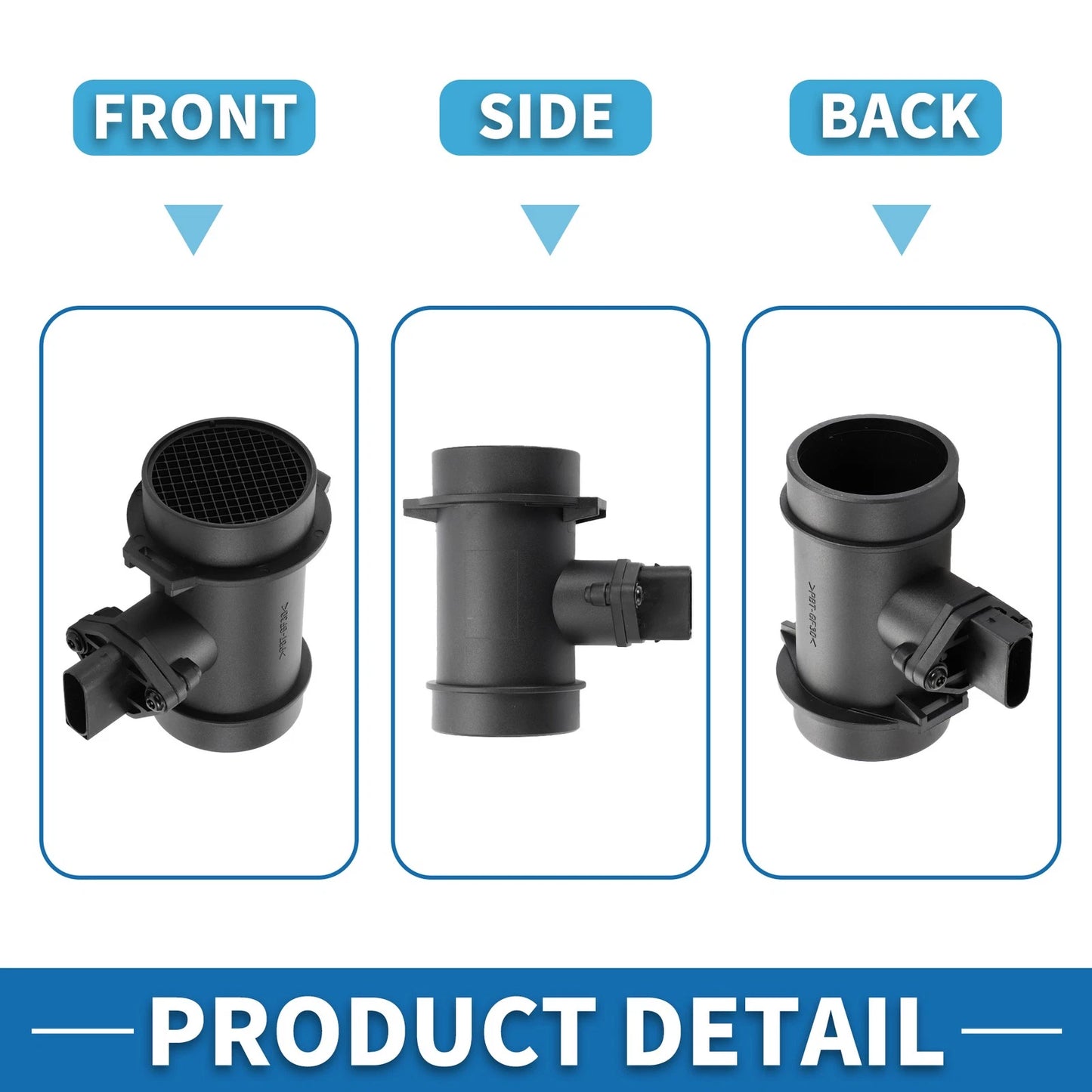 MAF Mass Air Flow Sensor for BMW 316i 318i 316ci 740d Z3 (1998-2006)