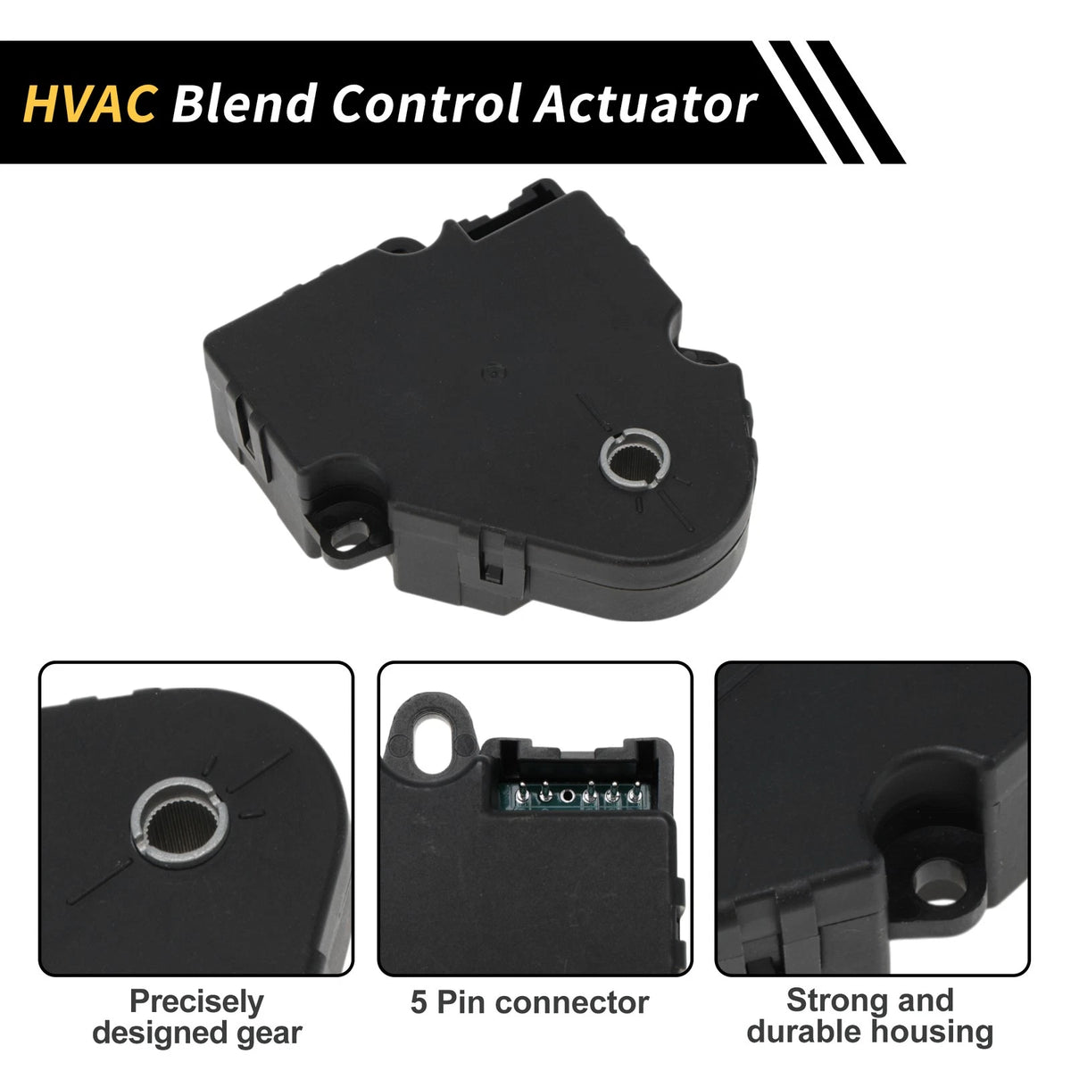 HVAC Heater Blend Door Actuator for Chevrolet Malibu (2008-2012)