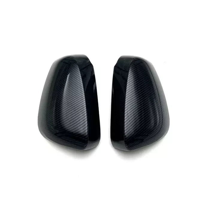 2 x Carbon Fiber Side Mirrors Rearview Trim Cover Decor for Toyota Tacoma (2024–2024)