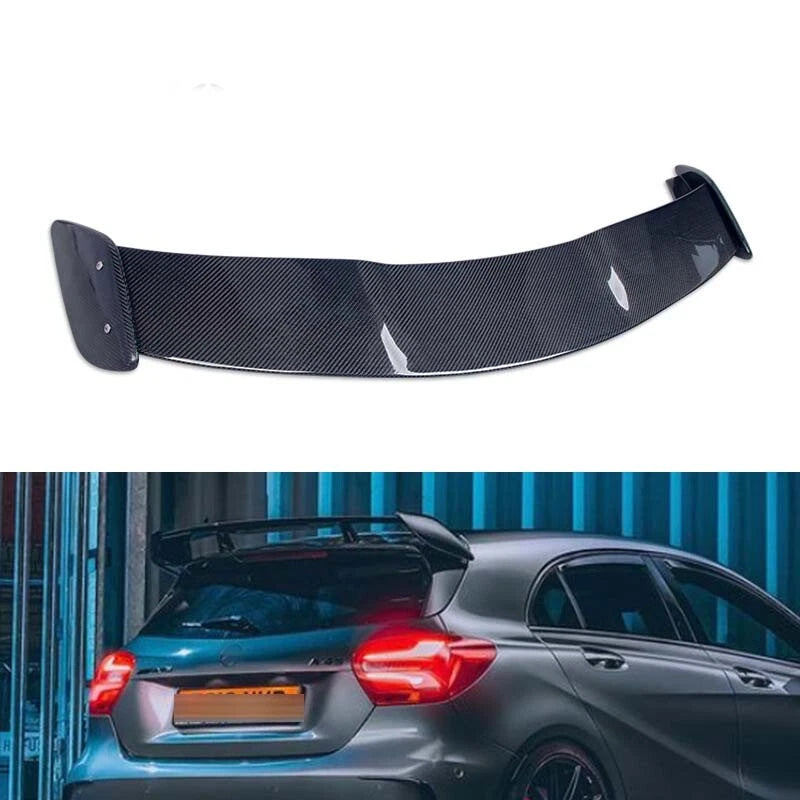 Real Carbon Fiber Rear Trunk Spoiler Wing For W176 W177 A Class A250 A45 AMG