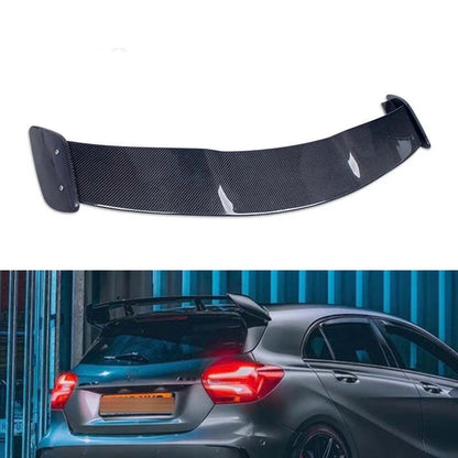 Real Carbon Fiber Rear Trunk Spoiler Wing For W176 W177 A Class A250 A45 AMG