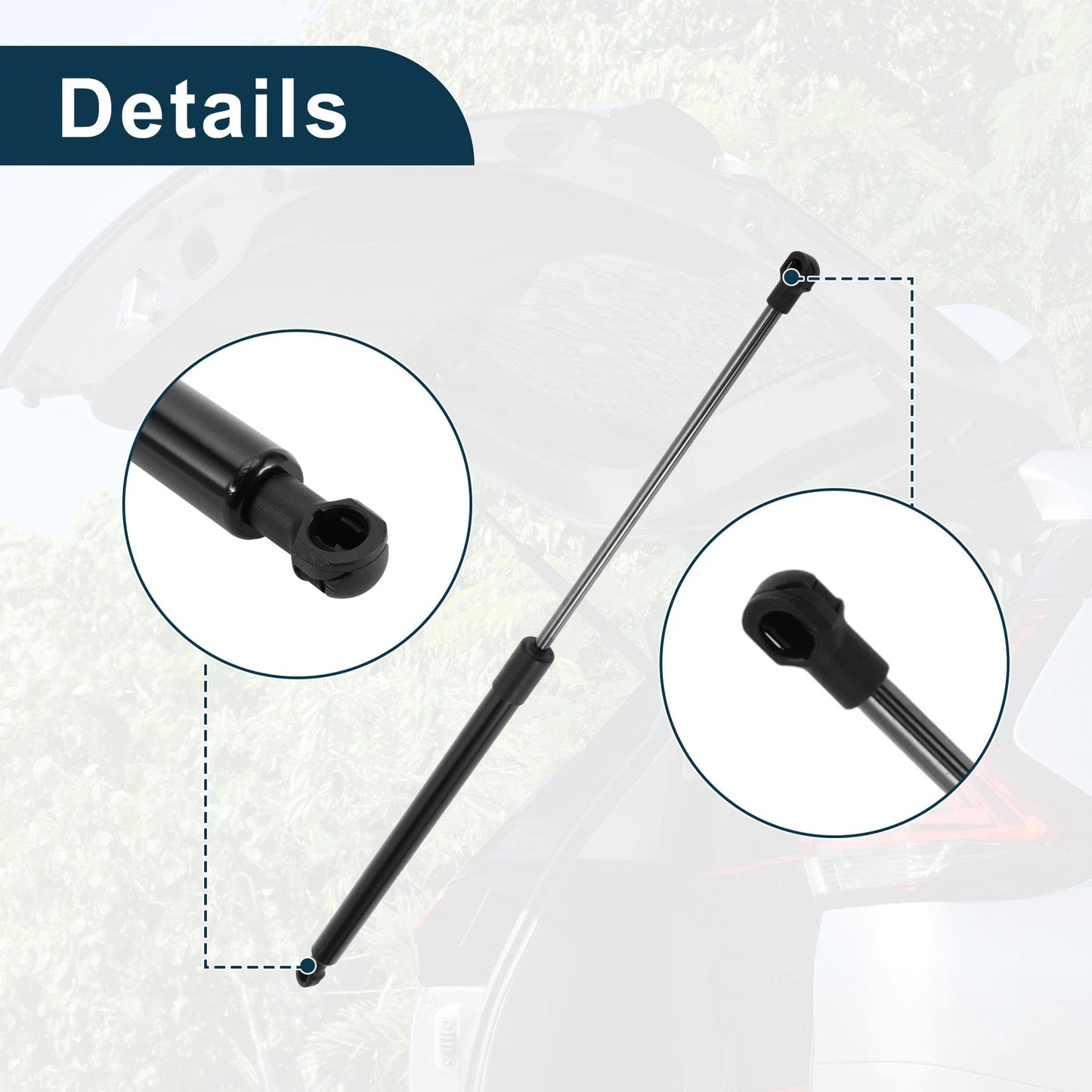 Tailgate Lift Supports Struts for Nissan Qashqai J10 (2007-2013)