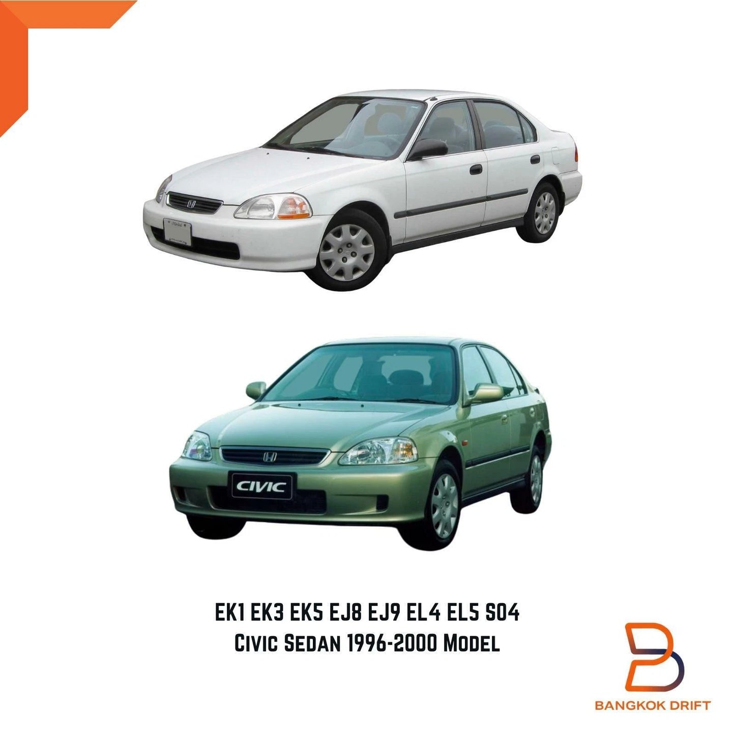 Windshield Rubber Seal Molding for Honda Civic 4D Sedan (1996-2000)