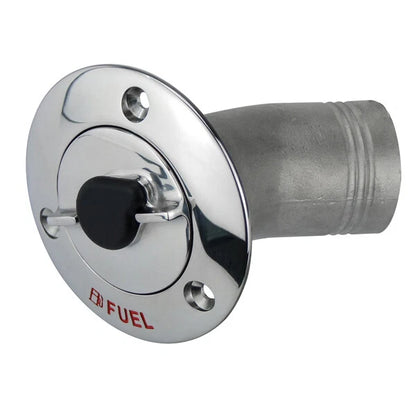 Deck Filler Fuel 30° Angled 316 Stainless for Various Models
