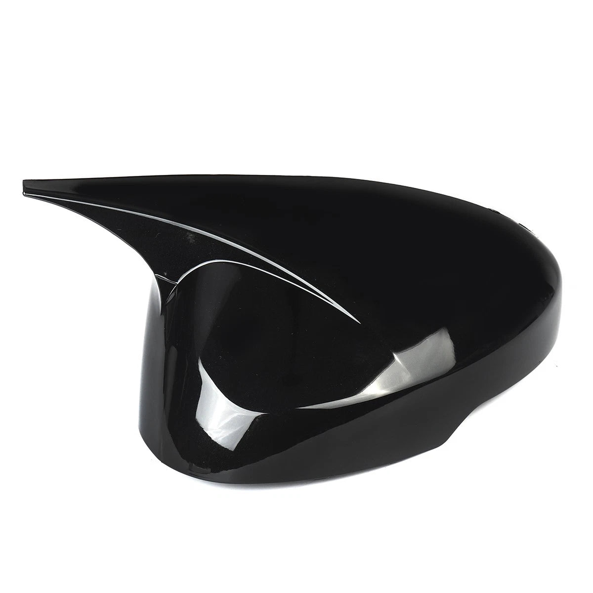 Pair / Black Side Rear View Mirror Cover Cap for Honda Civic (2022–2025)