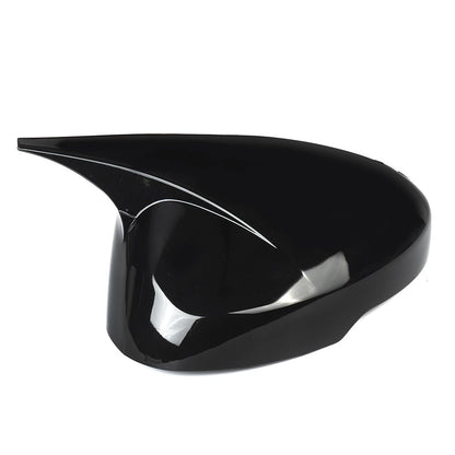Pair / Black Side Rear View Mirror Cover Cap for Honda Civic (2022–2025)