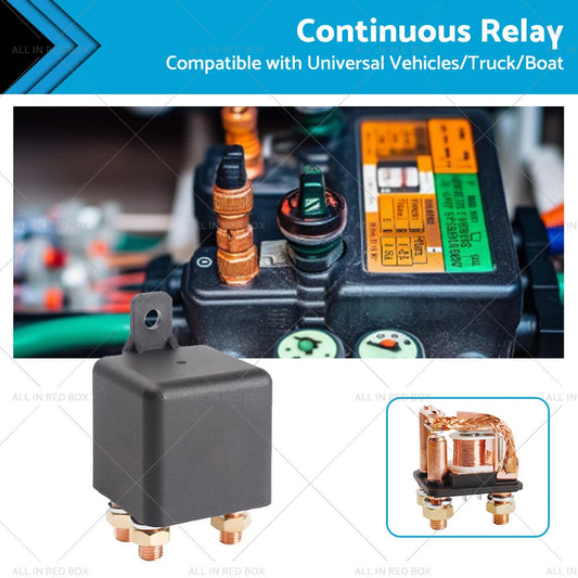 12V DC 250A Heavy Duty Relay Power Switch for Truck Boat Marine