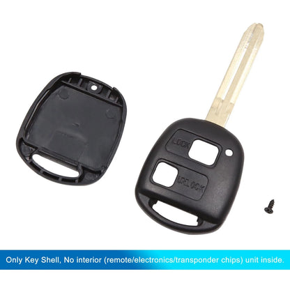 Key Fob Shell Case for Toyota Corolla Camry RAV4 (2003-2023)