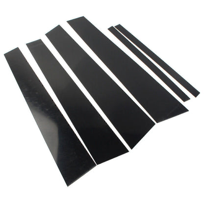 Glossy Black Car Door Trim Covers for Honda Accord (2013-2017)