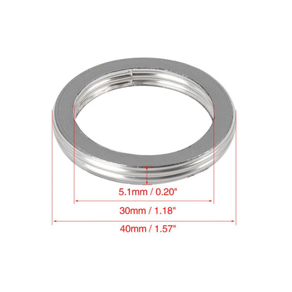 30mm ID 40mm OD Exhaust Muffler Pipe Gasket O Rings for Honda CG125