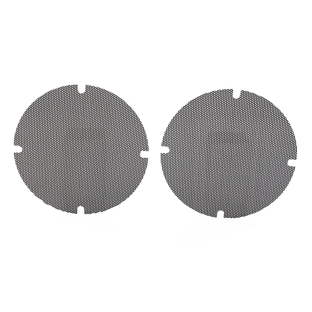 Mesh Rear Passenger Speaker Grill Covers for Harley Touring (2014-Current)  Black
