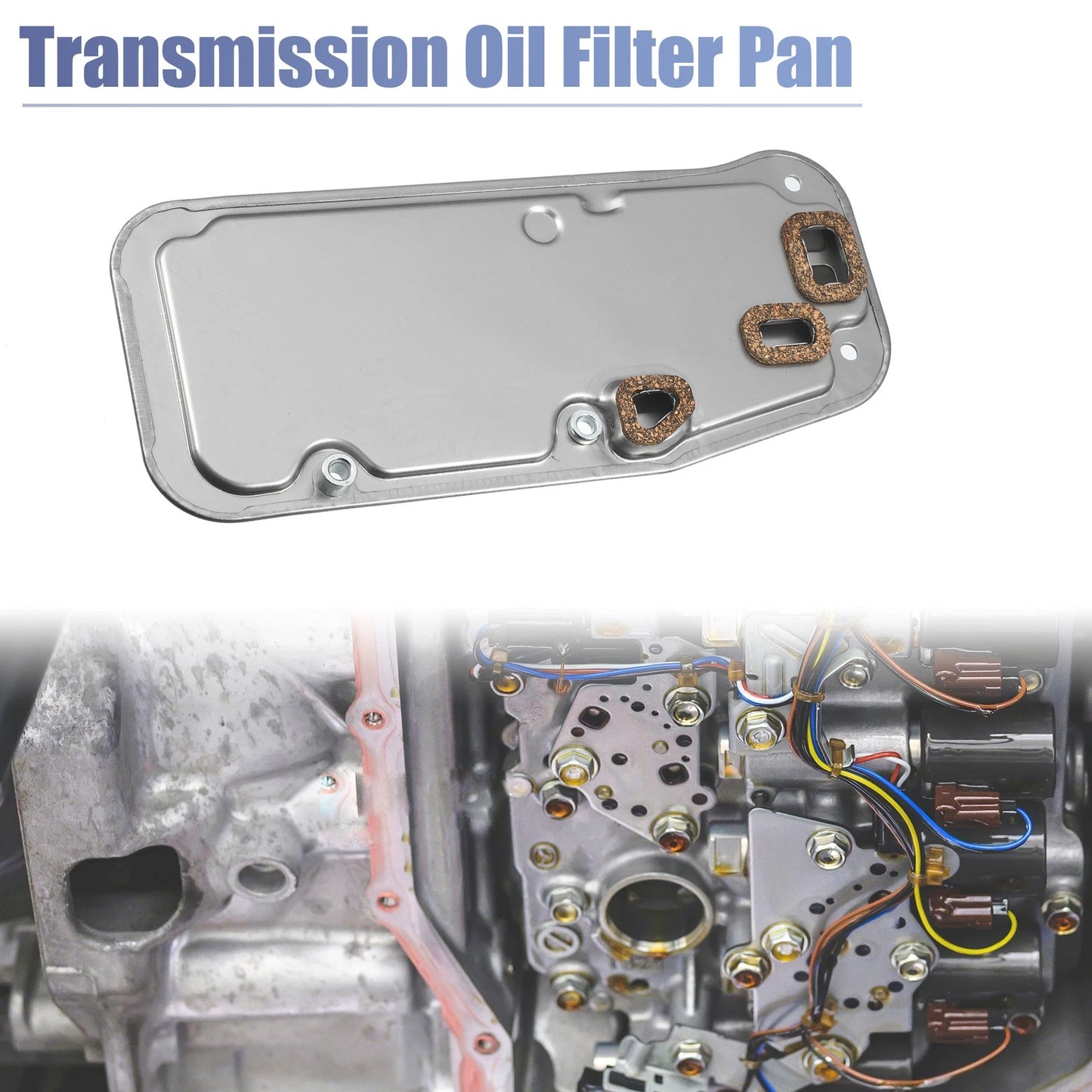 1 Transmission Filter Oil Pan Gasket Assembly for Toyota