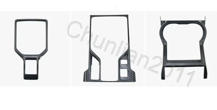 Inner Water Cup Holder Gear Panel Set Cover Trim for Subaru Forester (2019-2023)