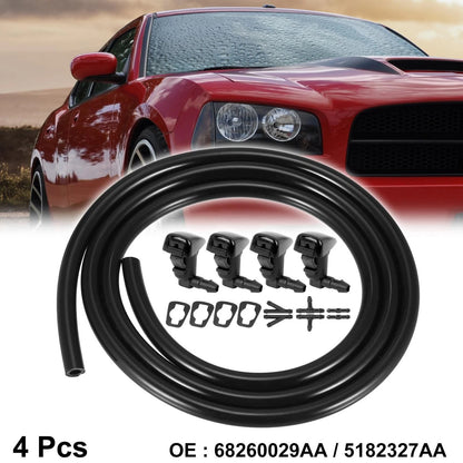 4 x Front Windshield Washer Nozzle for Chrysler 300 (2011-2011)