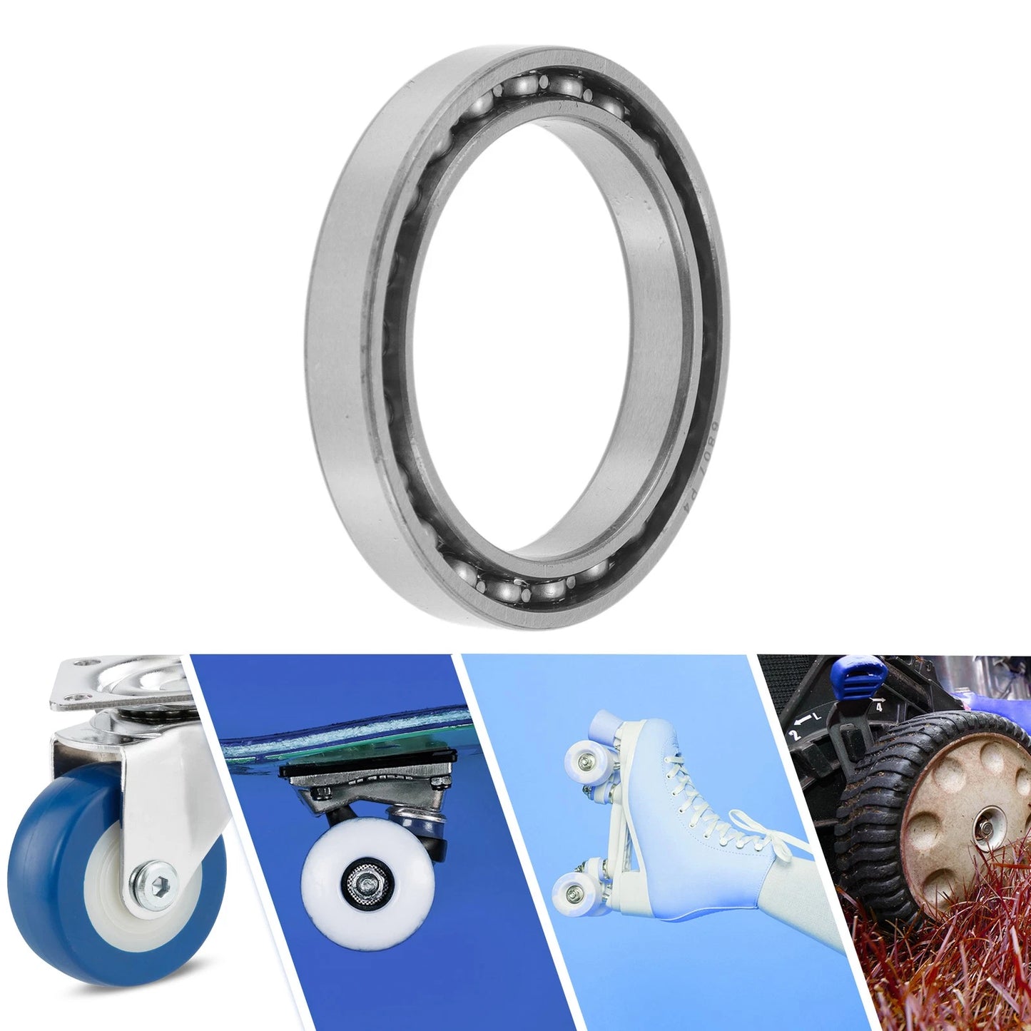 6807 35x47x7mm Deep Groove Ball Bearings for Scooter Skateboard