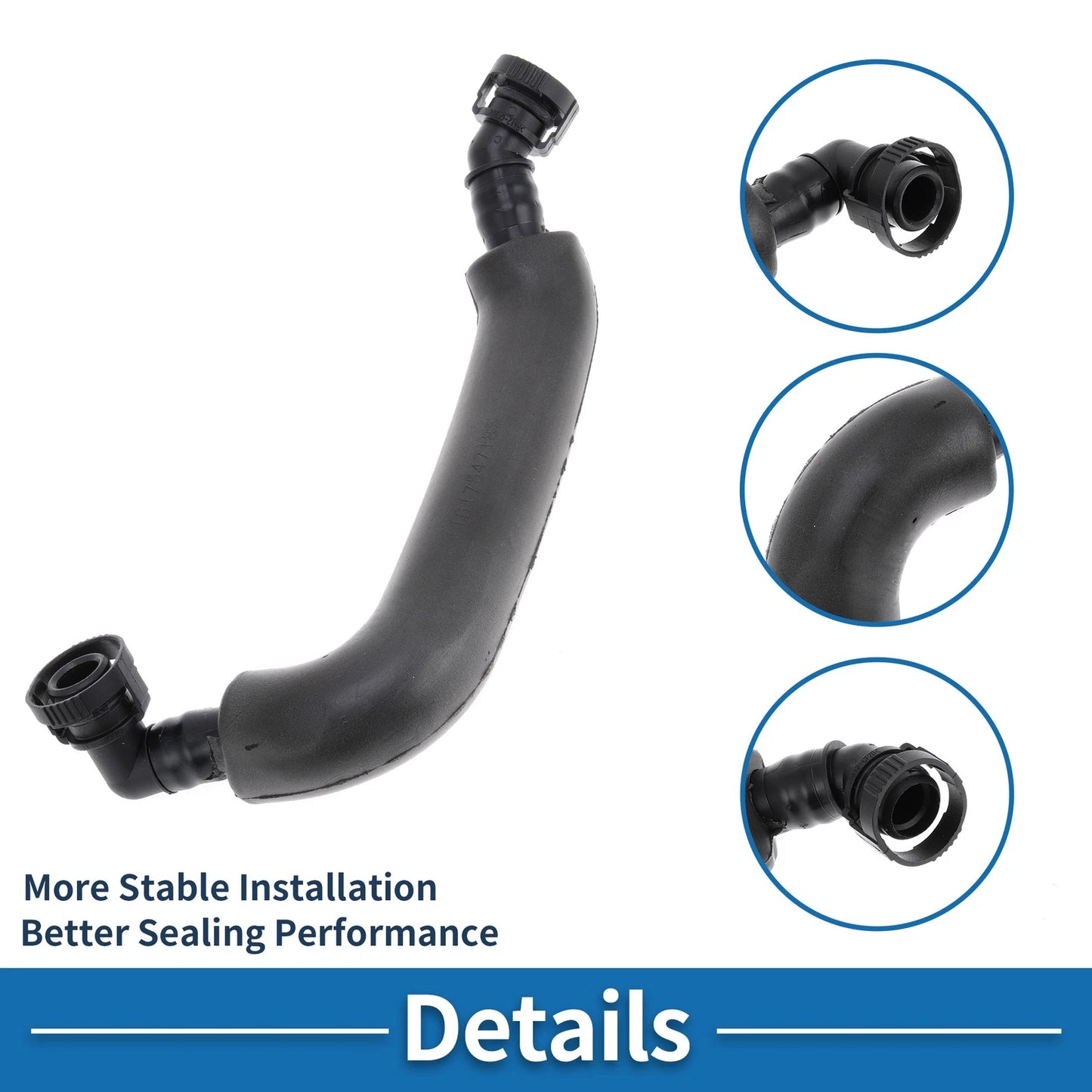 Engine Air Intake Hose for BMW 5 Series 545i E61 (2004-2009) - 1 x Piece